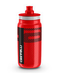 CASTELLI Cycling water bottle - FLY TEAM 550 ML - red