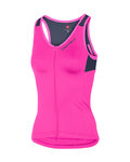 CASTELLI Cycling sleeveless jersey - SOLARE LADY - light blue/pink