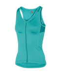CASTELLI Cycling sleeveless jersey - SOLARE LADY - light blue/pink