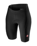 CASTELLI Cycling shorts without bib - VELOCISSIMA 2 LADY - black