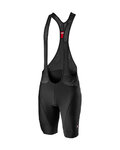 CASTELLI Cycling bib shorts - ENDURANCE 3 - black