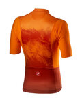 CASTELLI Cycling short sleeve jersey - POLVERE - orange