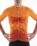 CASTELLI Cycling short sleeve jersey - POLVERE - orange