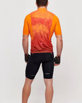 CASTELLI Cycling short sleeve jersey - POLVERE - orange