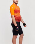 CASTELLI Cycling short sleeve jersey - POLVERE - orange