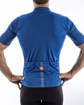CASTELLI Cycling short sleeve jersey - CLASSIFICA - blue
