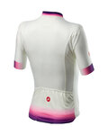 CASTELLI Cycling short sleeve jersey - GRADIENT LADY - ivory