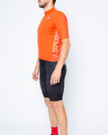 CASTELLI Cycling short sleeve jersey and shorts - ENTRATA - red/black