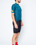 CASTELLI Cycling short sleeve jersey and shorts - AVANTI - blue/black