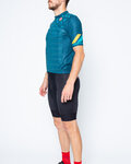 CASTELLI Cycling short sleeve jersey and shorts - AVANTI - blue/black