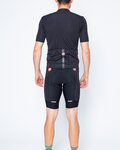CASTELLI Cycling short sleeve jersey and shorts - CLASSIFICA - black