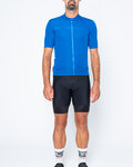 CASTELLI Cycling short sleeve jersey and shorts - CLASSIFICA II - blue/black