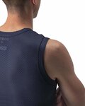 CASTELLI Cycling sleeve less t-shirt - SOUDAL QUICK-STEP - blue