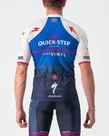CASTELLI Cycling short sleeve jersey - QUICK-STEP 2022 COMPETIZIONE - blue/white