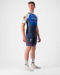 CASTELLI Cycling short sleeve jersey - QUICK-STEP 2022 COMPETIZIONE - blue/white
