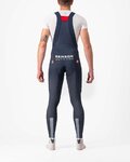 CASTELLI Cycling long bib trousers - QUICK-STEP 2022 - blue