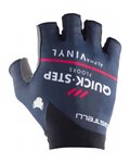 CASTELLI Cycling fingerless gloves - QUICK-STEP 2022 - blue