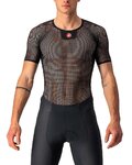 CASTELLI Cycling short sleeve t-shirt - CORE MESH 3 - black