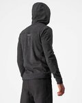 CASTELLI hoodie - MILANO FZ FLEECE - black