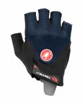 CASTELLI Cycling fingerless gloves - ARENBERG GEL 2 - red/black