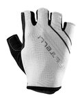 CASTELLI Cycling fingerless gloves - DOLCISSIMA 2 LADY - black/white