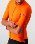CASTELLI Cycling short sleeve jersey - PERFETTO ROS - orange
