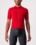 CASTELLI Cycling short sleeve jersey and shorts - CLASSIFICA - red/black