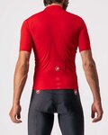 CASTELLI Cycling short sleeve jersey and shorts - CLASSIFICA - red/black
