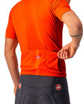 CASTELLI Cycling short sleeve jersey - CLASSIFICA - orange