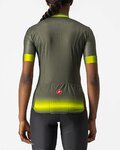 CASTELLI Cycling short sleeve jersey - GRADIENT LADY - green