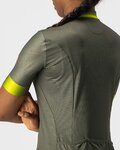 CASTELLI Cycling short sleeve jersey - GRADIENT LADY - green