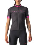 CASTELLI Cycling short sleeve jersey and shorts - GRADIENT LADY - black/pink