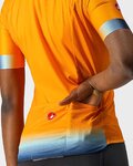 CASTELLI Cycling short sleeve jersey - GRADIENT LADY - orange