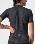 CASTELLI Cycling short sleeve jersey - PROMESSA J. LADY - black