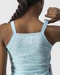 CASTELLI Cycling sleeveless jersey - PROMESSA JACQ BAVE W - light blue