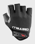CASTELLI Cycling fingerless gloves - ENTRATA V KIDS - black
