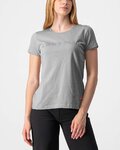 CASTELLI Cycling short sleeve t-shirt - SPRINTER W TEE LADY - grey