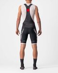 CASTELLI Cycling bib shorts - COMPETIZIONE KIT - black/silver