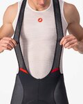 CASTELLI Cycling bib shorts - COMPETIZIONE KIT - black/red