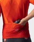 CASTELLI Cycling short sleeve jersey - A TUTTA - red