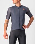CASTELLI Cycling short sleeve jersey - ENDURANCE ELITE - grey