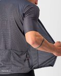 CASTELLI Cycling short sleeve jersey - ENDURANCE ELITE - grey