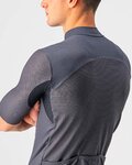 CASTELLI Cycling short sleeve jersey - ENDURANCE ELITE - grey
