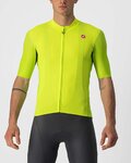 CASTELLI Cycling short sleeve jersey - ENDURANCE ELITE - yellow