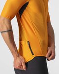 CASTELLI Cycling short sleeve jersey - ENDURANCE ELITE - orange