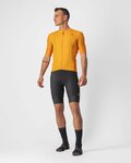 CASTELLI Cycling short sleeve jersey - ENDURANCE ELITE - orange