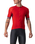 CASTELLI Cycling short sleeve jersey and shorts - ENTRATA VI - red/black