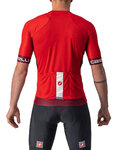 CASTELLI Cycling short sleeve jersey and shorts - ENTRATA VI - red/black