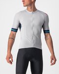 CASTELLI Cycling short sleeve jersey - ENTRATA VI - grey