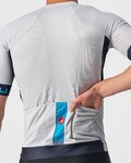 CASTELLI Cycling short sleeve jersey - ENTRATA VI - grey